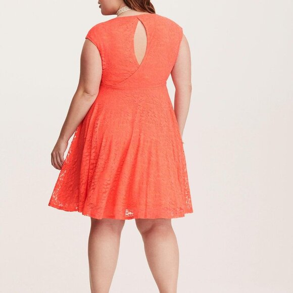 (Retired!) Lace Skater Dress - Picture 3 of 3